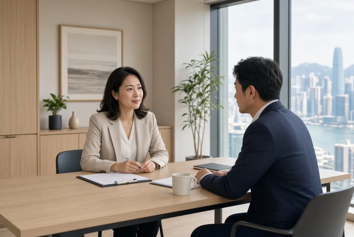 顧問與客戶面談